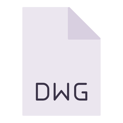 File DWG, Animated Icon, Flat