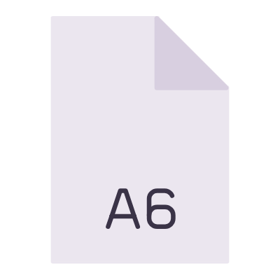 File A6, Animated Icon, Flat