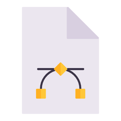 File Vector, Animated Icon, Flat
