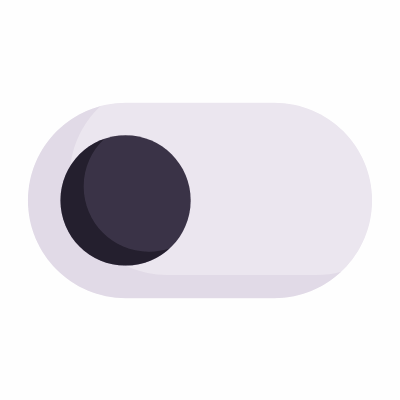 Toggle Left, Animated Icon, Flat