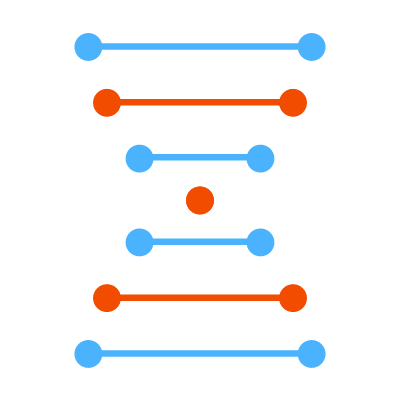 DNA, Animated Icon, Flat