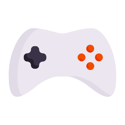 Gamepad, Animated Icon, Flat
