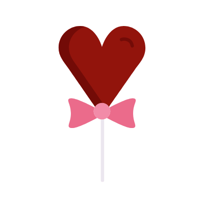 Lolipop, Animated Icon, Flat