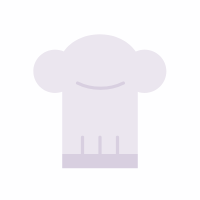 Cooking Hat, Animated Icon, Flat