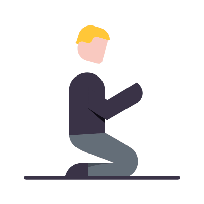 Christian, Animated Icon, Flat