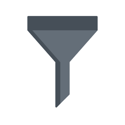 Filter, Animated Icon, Flat