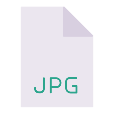 File JPG, Animated Icon, Flat