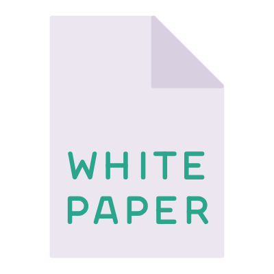 File White Paper, Animated Icon, Flat