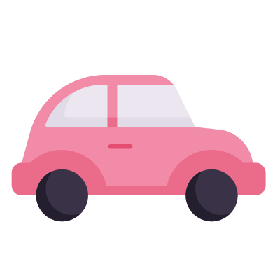 Beetle, Animated Icon, Flat
