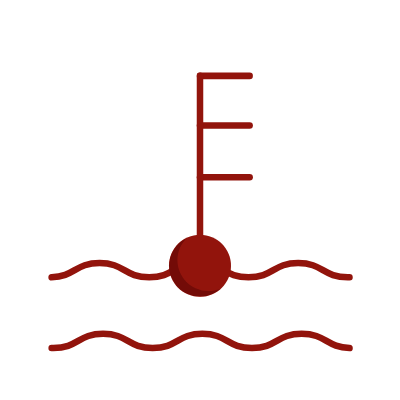Engine Coolant, Animated Icon, Flat