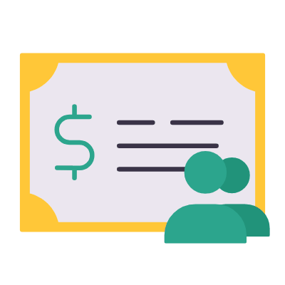 Bond Market, Animated Icon, Flat