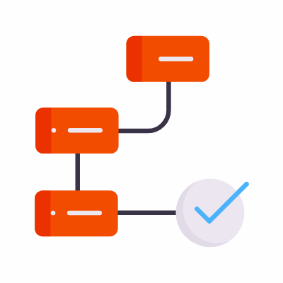 Project Management, Animated Icon, Flat