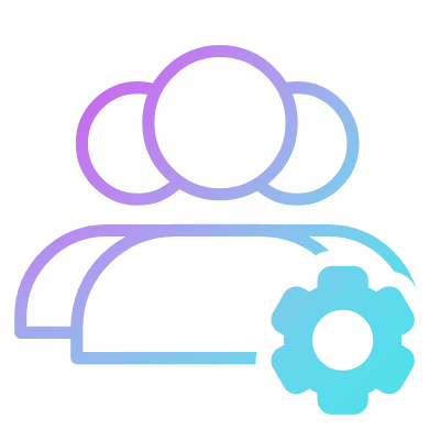 Avatars Settings, Animated Icon, Gradient