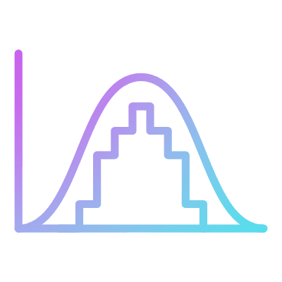 Bitrate, Animated Icon, Gradient