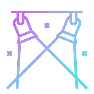 Stage Lights, Animated Icon, Gradient