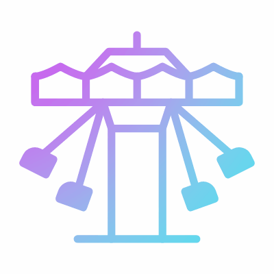 Carousel, Animated Icon, Gradient