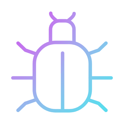 Bug Pest, Animated Icon, Gradient