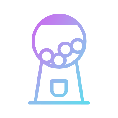 Candy Machine, Animated Icon, Gradient