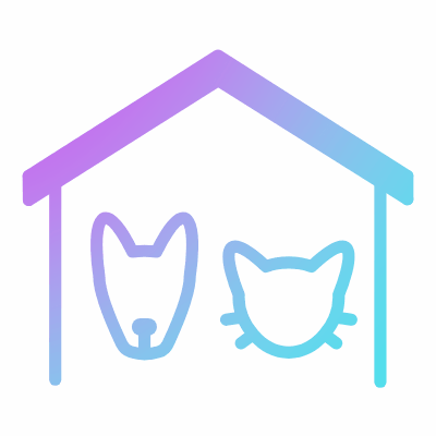 Home Pets, Animated Icon, Gradient