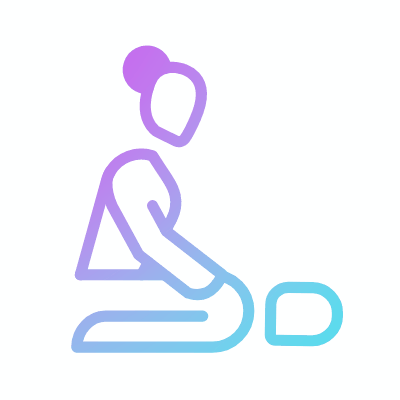 Massage, Animated Icon, Gradient
