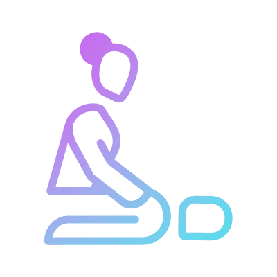 Massage, Animated Icon, Gradient