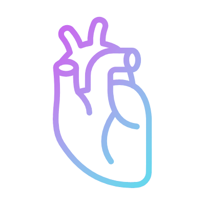 Heart, Animated Icon, Gradient