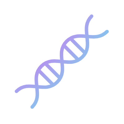 Dna Structure, Animated Icon, Gradient