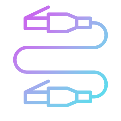 Cable Ethernet, Animated Icon, Gradient
