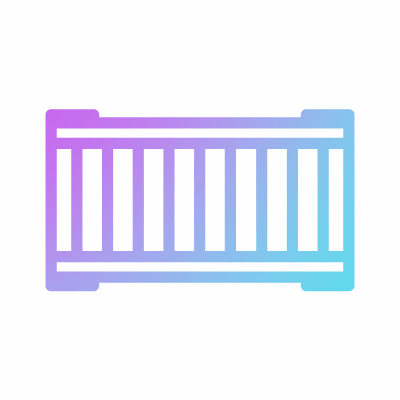 Shipping Container, Animated Icon, Gradient