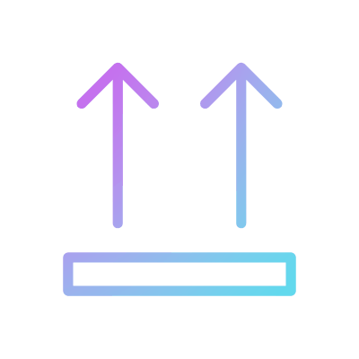 Way Up, Animated Icon, Gradient