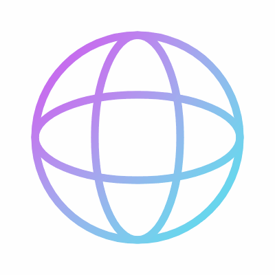 Sphere, Animated Icon, Gradient