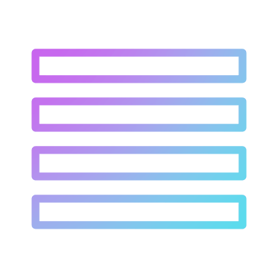 Grid Headline, Animated Icon, Gradient
