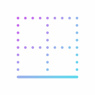 Border Bottom, Animated Icon, Gradient
