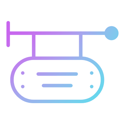 Old Shop, Animated Icon, Gradient