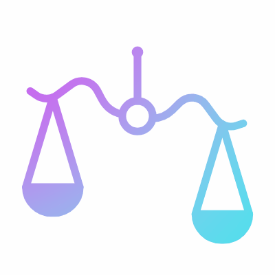 Scale Retro, Animated Icon, Gradient
