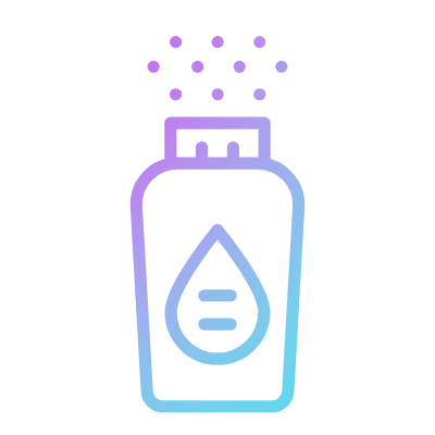 Powder, Animated Icon, Gradient
