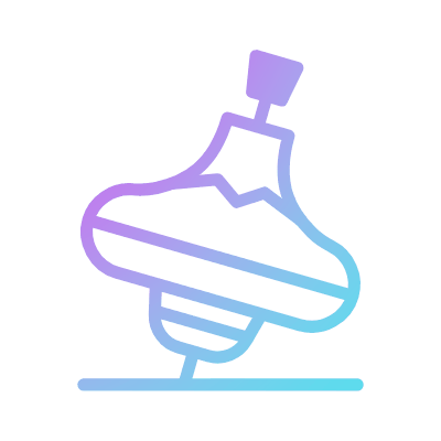 Spinner, Animated Icon, Gradient