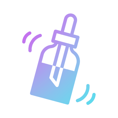 Shake Dynamically, Animated Icon, Gradient