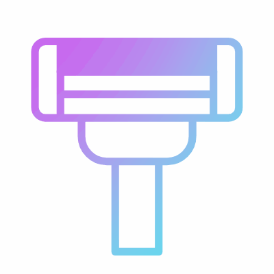 Razor, Animated Icon, Gradient