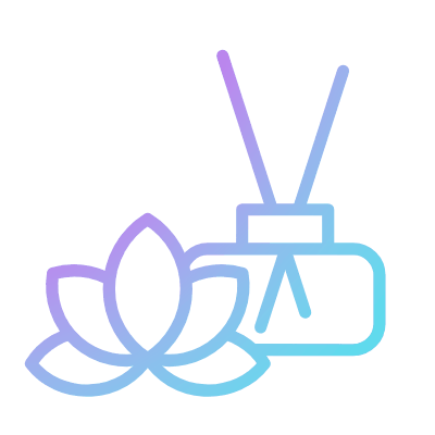 Aroma Spa, Animated Icon, Gradient
