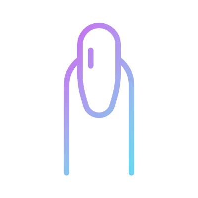 Nail, Animated Icon, Gradient
