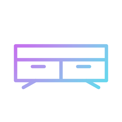 Sideboard, Animated Icon, Gradient