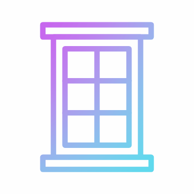 Window, Animated Icon, Gradient