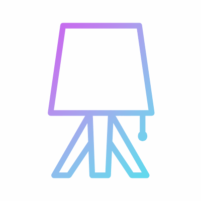Table Lamp, Animated Icon, Gradient