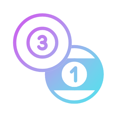Pool Balls, Animated Icon, Gradient