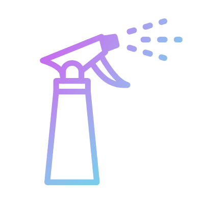 Watering Sprayer, Animated Icon, Gradient
