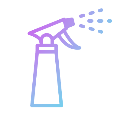 Watering Sprayer, Animated Icon, Gradient