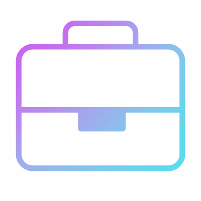 Briefcase, Animated Icon, Gradient