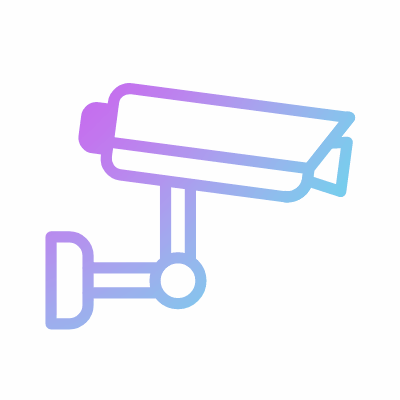 City Camera, Animated Icon, Gradient