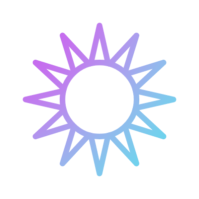 Taiwanese Emblem, Animated Icon, Gradient